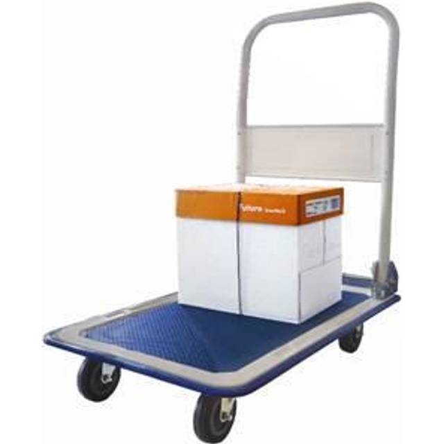 Billede af Twinco Rullevogn TRADE Platform Trolley 150kg Hvid-Blå